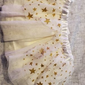 Baby Girl's Kardashian Kids Holiday Tutu Skirt Set